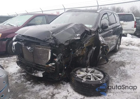 2020 Hyundai Santa Fe Sel from USA, damaged, VIN 5NMS3CAD4LH166562